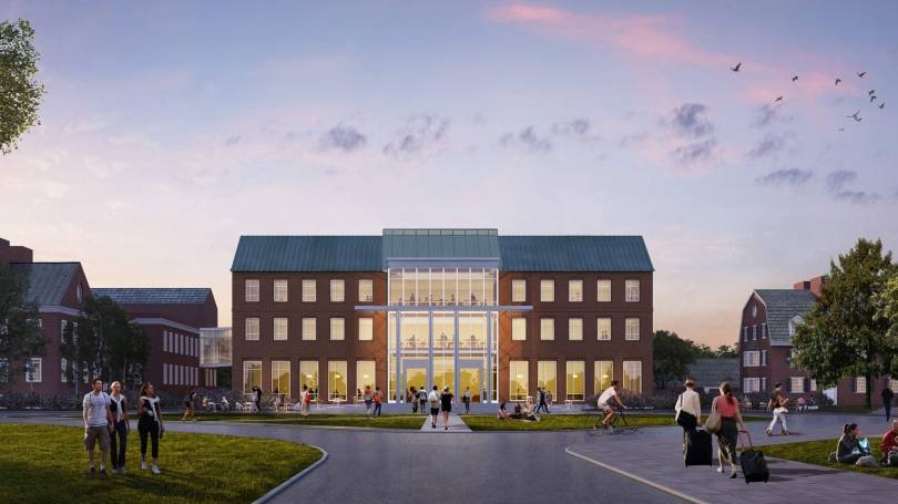 Rendering of Irving Institute for Energy and Society
