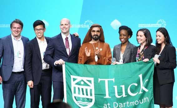 Tuck wins global universities challenge