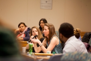 Walmart executive speaks to Tuck MBAs at the Business and Society Conference