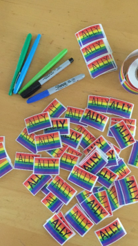 Tuck Pride Ally Sticker
