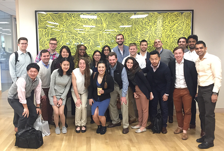 Tuck Students on Silicon Valley Career Trek